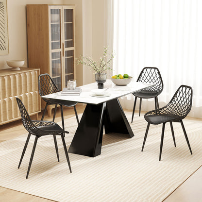 Set of 4 Modern Dining Chairs