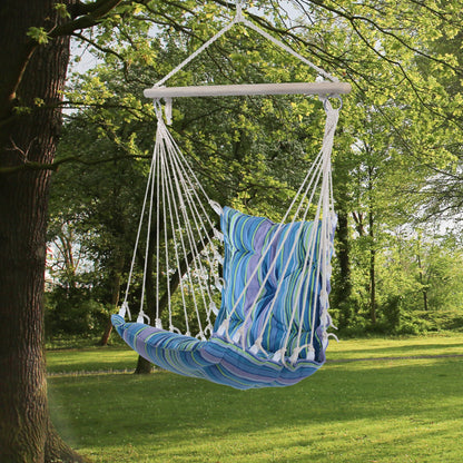 Portable Woven Rope Hammock Swing Chair with Sleeping Bed