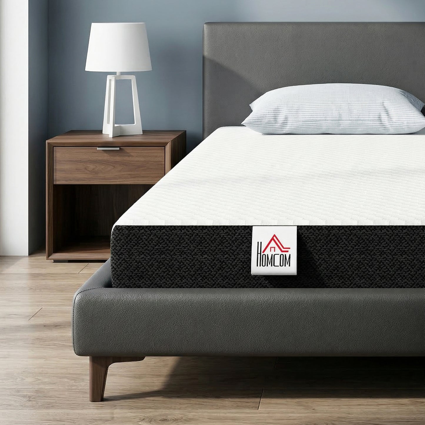 Full 6 Inch Memory Foam Mattress in a Box, Pressure Relief & Lumbar Support, CertiPUR-US Certified, Medium Firm