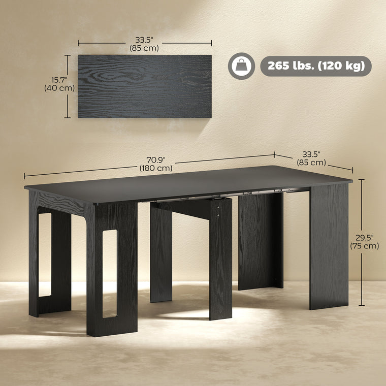 Extendable Dining Table for 6-8