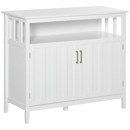 Sideboard Buffet Cabinet with 2 Doors - White