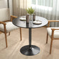 Round Dining Table for 2 with Steel Base