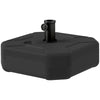 Square Patio Umbrella Base Holder, Outdoor Umbrella Stand, 17.7