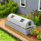 Portable Mini Greenhouse, Tunnel Growing Tent with 5 Mesh Windows and Steel Frame - 7' x 3' x 2'