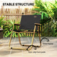 Camping Chair, Lightweight Folding Chair, Portable Armchair, Excellent for Festivals, Fishing, Dark Grey