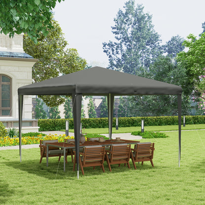 10' x 10' Grey Folding Party Tent Gazebo