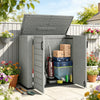 33 Cu.Ft Plastic Storage Cabinet with Flip-Top Lid