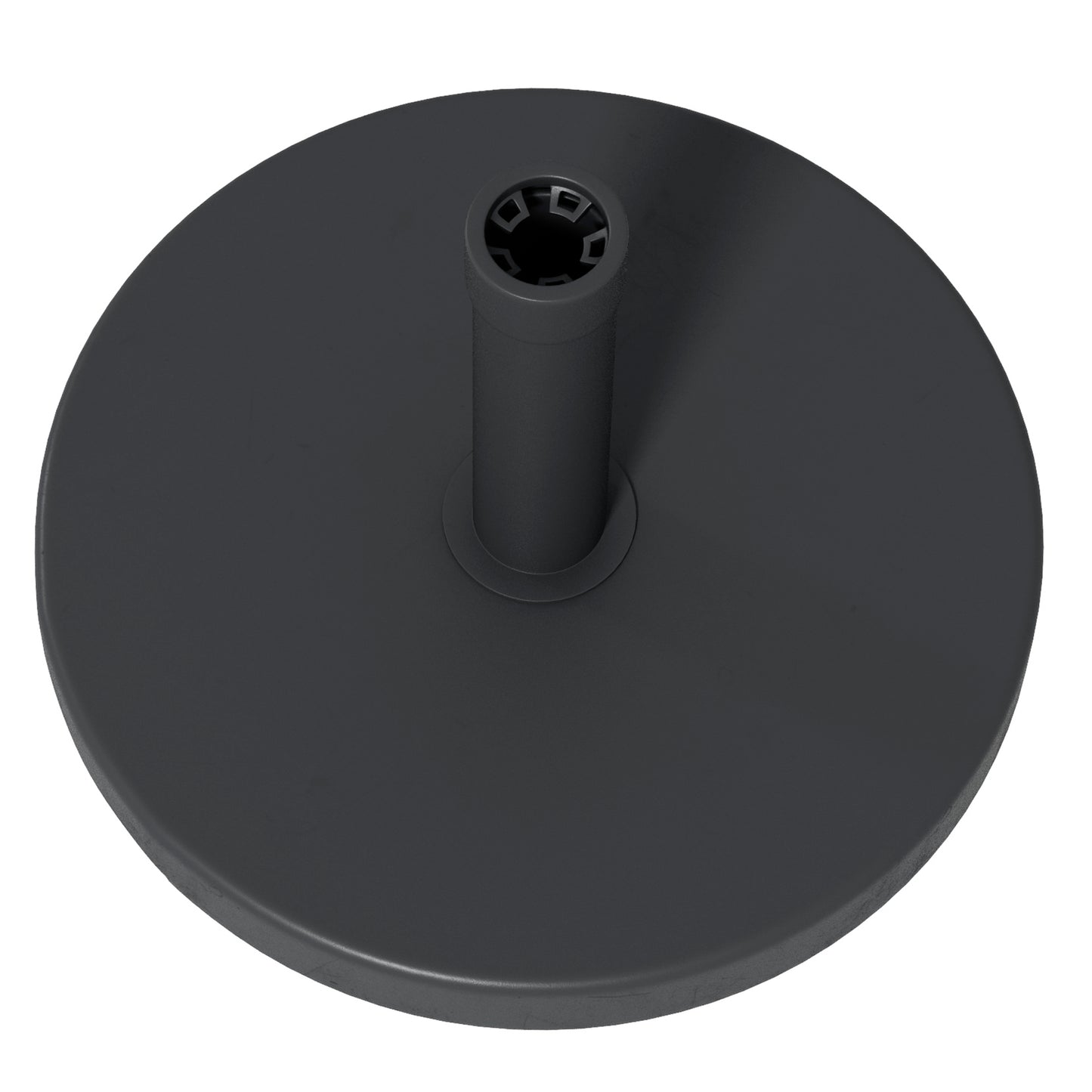 33 lbs Black Concrete Umbrella Base 18.3" Round