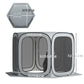 11 x 11ft Pop Up Screen Tent, UPF50+ Portable Camping Gazebo Screen House with Carry Bag, Light Grey