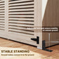 Wooden Garden Shed, Outdoor Storage Shed with Waterproof Asphalt Roof, Shelves, Natural
