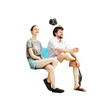 Outdoor Glider Bench, 2 Person Patio Glider Chair, Gliding Outdoor Garden Loveseat Swing Bench with Breathable Mesh Fabric, Steel Frame for Backyard, Porch, Blue