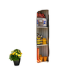 Outdoor Storage Shed with Adjustable Shelves Metal Garden Shed with Double Doors for Patio Balcony Garage