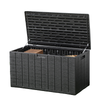 81 Gallon Storage Box with Wheels and Handles