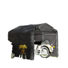 Outdoor Storage Shed, UV Resistant Bike Tent with Roll-up Zipper Door, Portable Shed for Bike, Motorcycle, Black