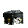 Bike Shed with Roll-Up Door