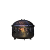 Outdoor Metal Fire Pit, 24
