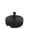 Black Patio Umbrella Base with Handle