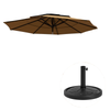 26 lbs Resin Round Umbrella Base with Stand