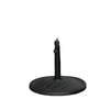 31lbs Concrete Round Patio Umbrella Base Holder, Outdoor Market Umbrella Stand Weight for Lawn, Deck, Backyard, Garden, Black