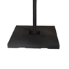 4 Pieces Base Weight Stand, Heavy Duty Square Offset Cantilever Umbrella Stand Weighted Base, Total 264Lbs Sand/ 176Lbs Water Filled