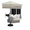 44 lbs Cement Round Umbrella Base Holder 19