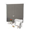 Patio Door Blinds, Outdoor Roller Shades, Cordless Roll Up Shade for Porch Gazebo, Light Grey