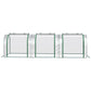 10' x 3' x 2.5' Portable Mini Tunnel Greenhouse with 3 Zipped Doors, Easy Assembly, Clear