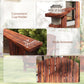 Classic Adirondack Chair, Muskoka Chairs, Garden Deck Chair with Cup Holder for Patio, Indoor, Backyard, Dark Grey