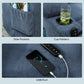 Power Recliner Chair with Massage, Electric Lift Chair for Elderly with Side Pockets, Cup Holders, Remote, Blue