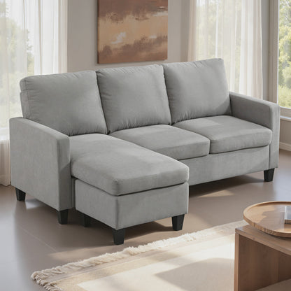 L-Shaped Sectional with Ottoman