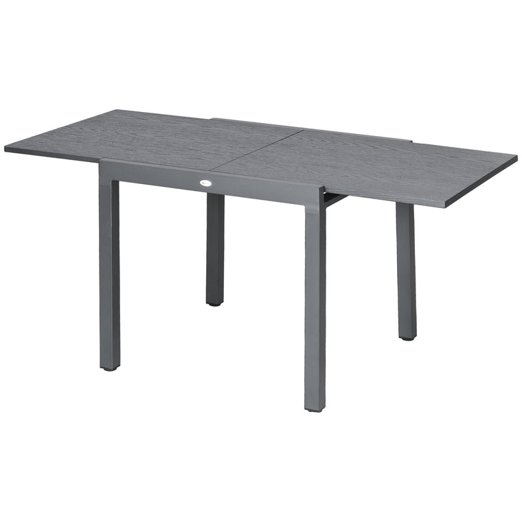 31.5"-63" Extendable Aluminum Outdoor Dining Table