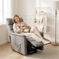 Lift Chair for Elderly, Power Chair Recliner with Remote Control, Side Pockets for Living Room, Dark Grey