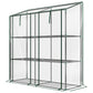 Portable Mini Greenhouse Green House with 3 Tier Shelves, Reinforced Cover, Roll-up Doors, 56.3" x 18.1" x 59.4"