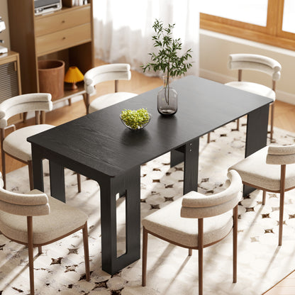 Extendable Dining Table for 6-8