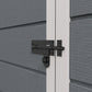 5 x 3FT Garden Shed with Floor, Outdoor Storage Shed with Lockable Door, Window and Vent for Backyard, Patio, Grey