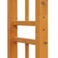 85" Wooden Outdoor Garden Arbour, Garden Arch Trellis for Climbing Vines for Wedding and Ceremony - Orange
