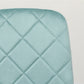 Dining Chairs Set of 4, Upholstered Dining Room Chairs with Steel Legs, Modern Kitchen Chair for Dining Room, Green