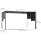 10' x 13' Outdoor Patio Pergola with Sliding Roof, LED Lights, Solar Powered for Garden, Lawn, Backyard, Dark Grey