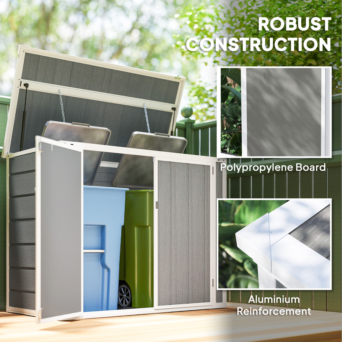 41 Cu. Ft. Garbage Bin Shed