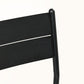 Dining Table Set for 2, 3 Piece Kitchen Table and Chairs with Metal Legs for Small Spaces, Black
