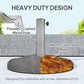 26 lbs Resin Round Umbrella Base with Stand