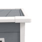 5 x 3FT Garden Shed with Floor, Outdoor Storage Shed with Lockable Door, Window and Vent for Backyard, Patio, Grey