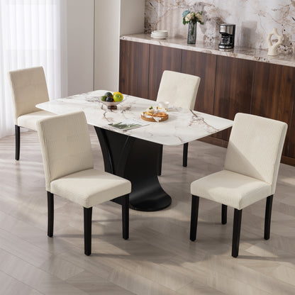 Dining Chairs Set of 4 with Padded Seat