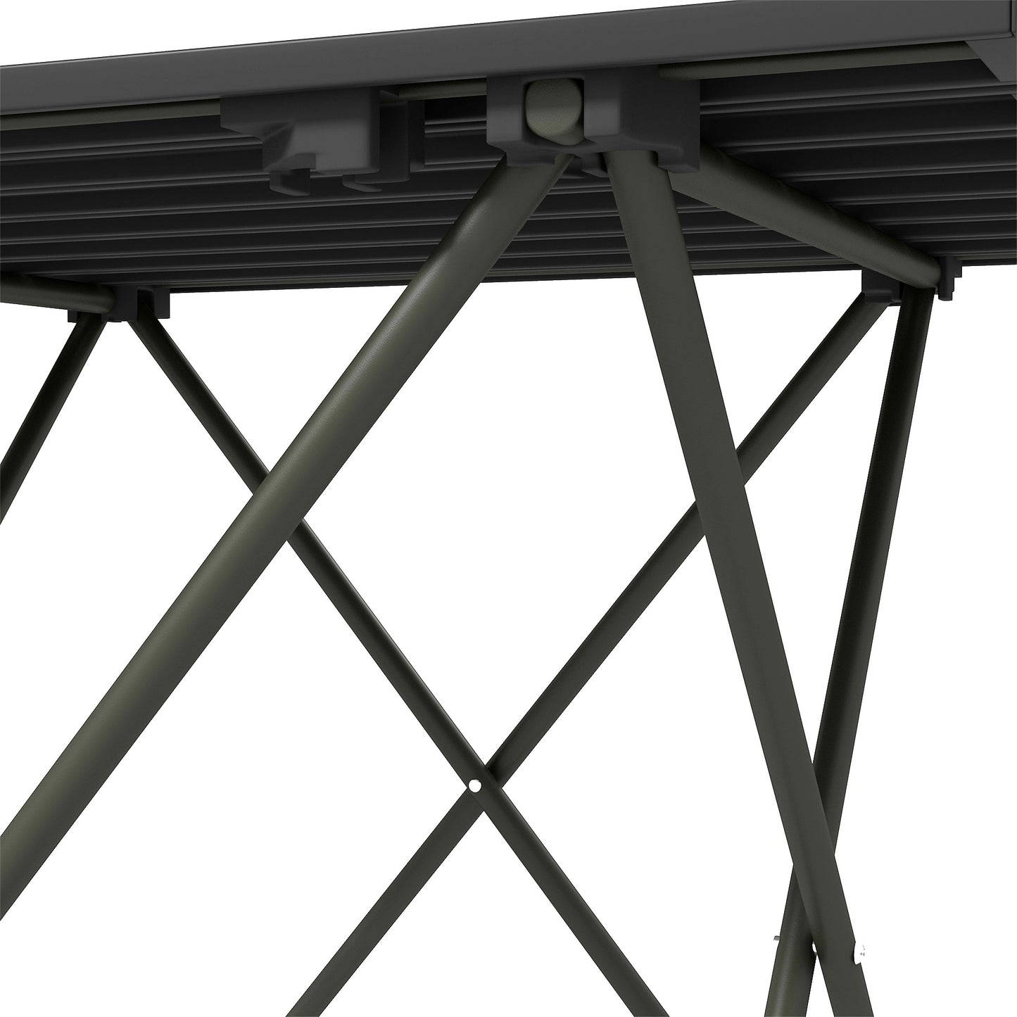 Folding Camping Table, Outdoor Portable Picnic Table with Carry Bag, Foldable Table for Camping, Picnic, Hiking, Black