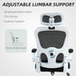 Mesh Office Chair, Ergonomic Desk Chair with Flip-up Armrest, Rotatable Headrest, Adjustable Lumbar Support, Black