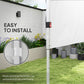 Canopy Sidewalls for 10' x 10' or 10' x 20' Pop up Canopy, 2 PCS Canopy Half Walls Only, White