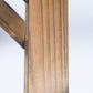 85" Wooden Outdoor Garden Arbour, Garden Arch Trellis for Climbing Vines for Wedding and Ceremony - Carbonized
