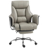 High Back Reclining Executive Chair with Footrest