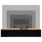 Wall Mounted TV Stand, Floating TV Cabinet with Storage, for TVs up to 70", High Gloss Effect, Brown and Black