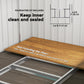 5' x 7' Galvanized Lean-To Shed with Sliding Doors and Foundation